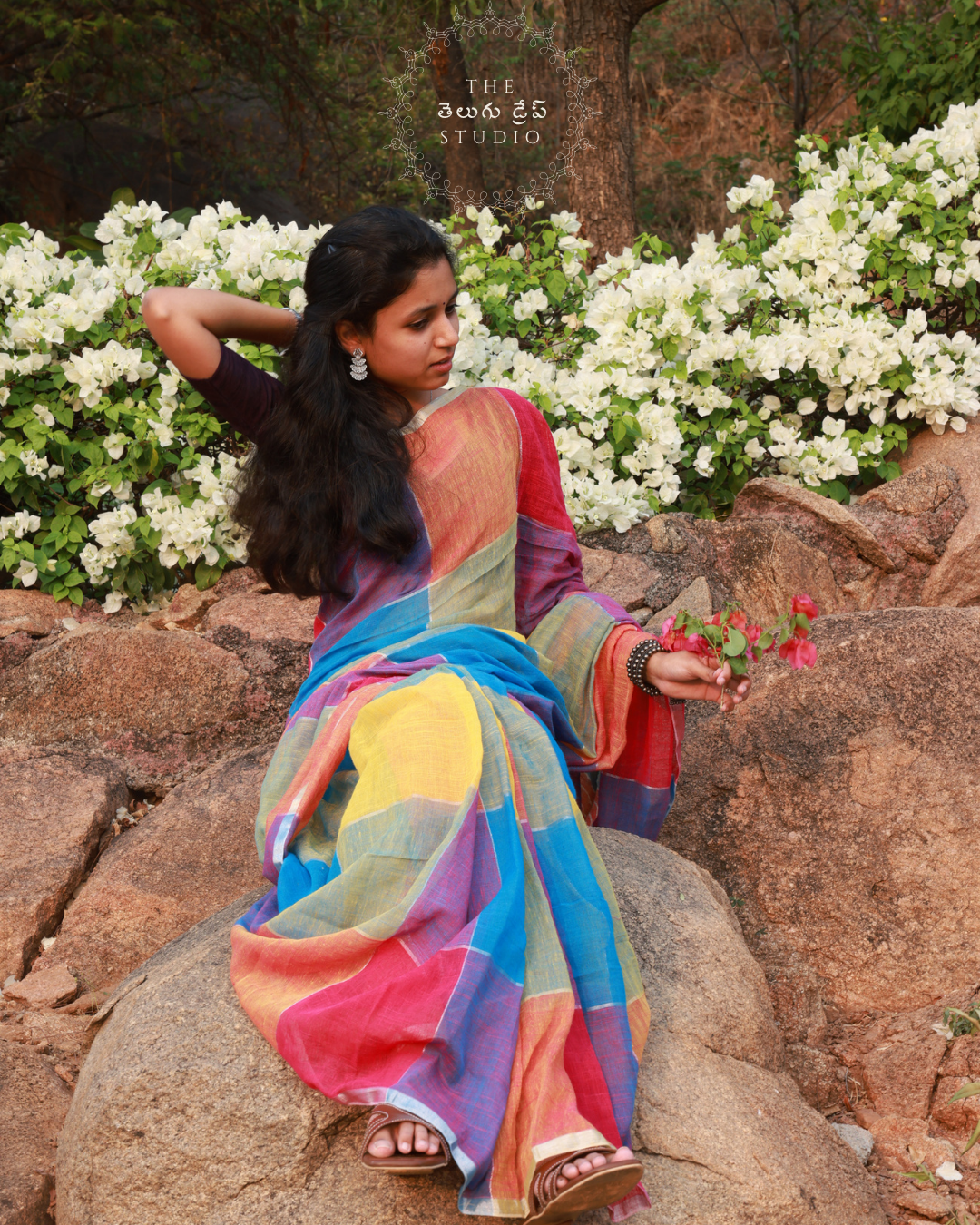 Sutram Linen Saree