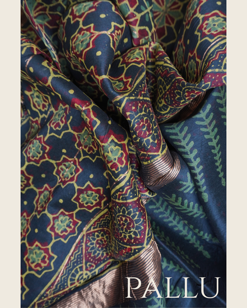 Green Maheshwari Saree