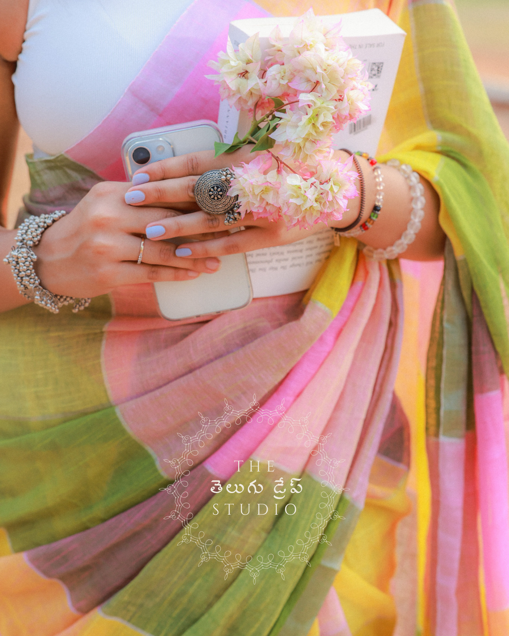 Varna Linen Saree