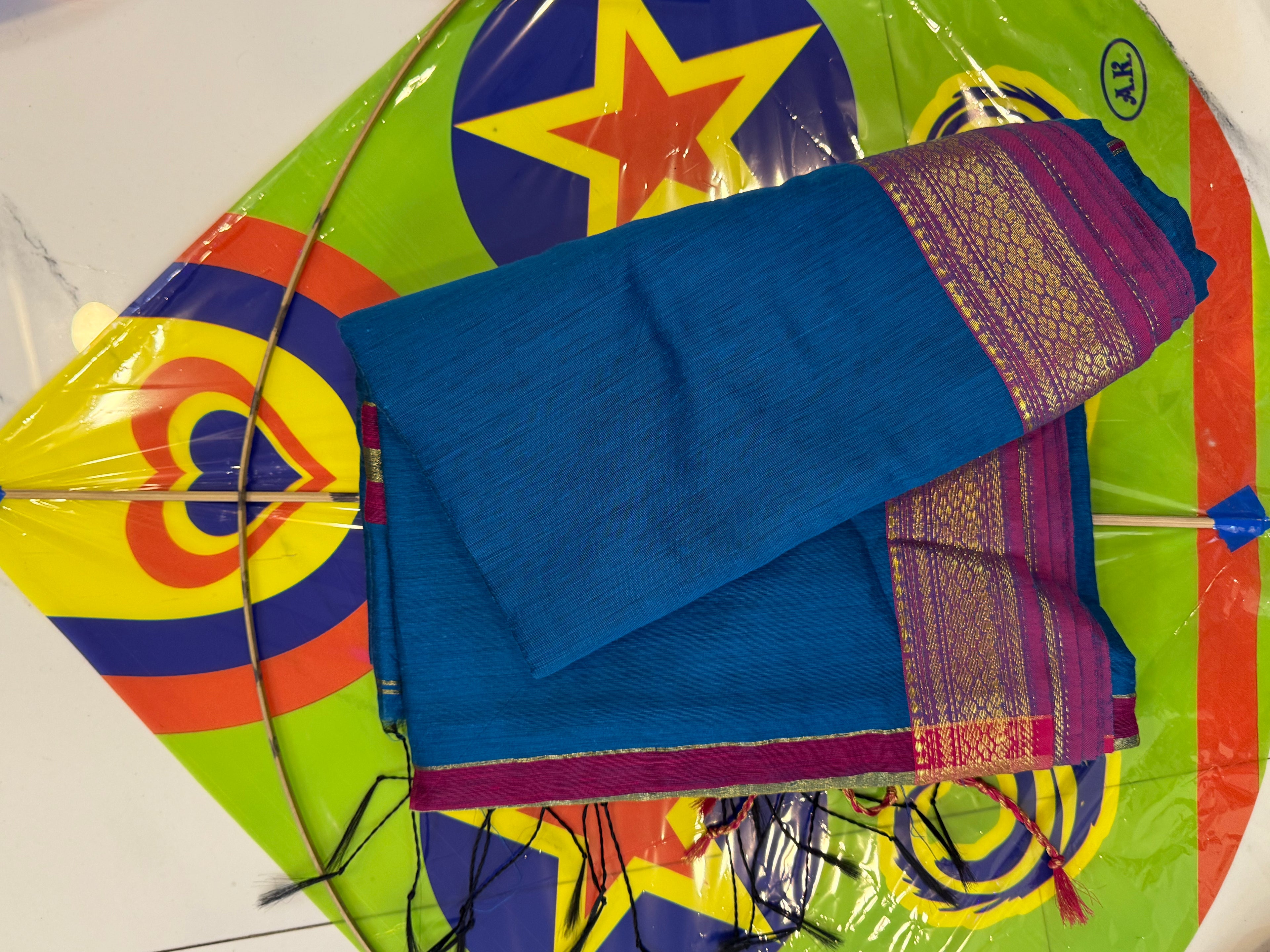 Semi Maheshwari Saree