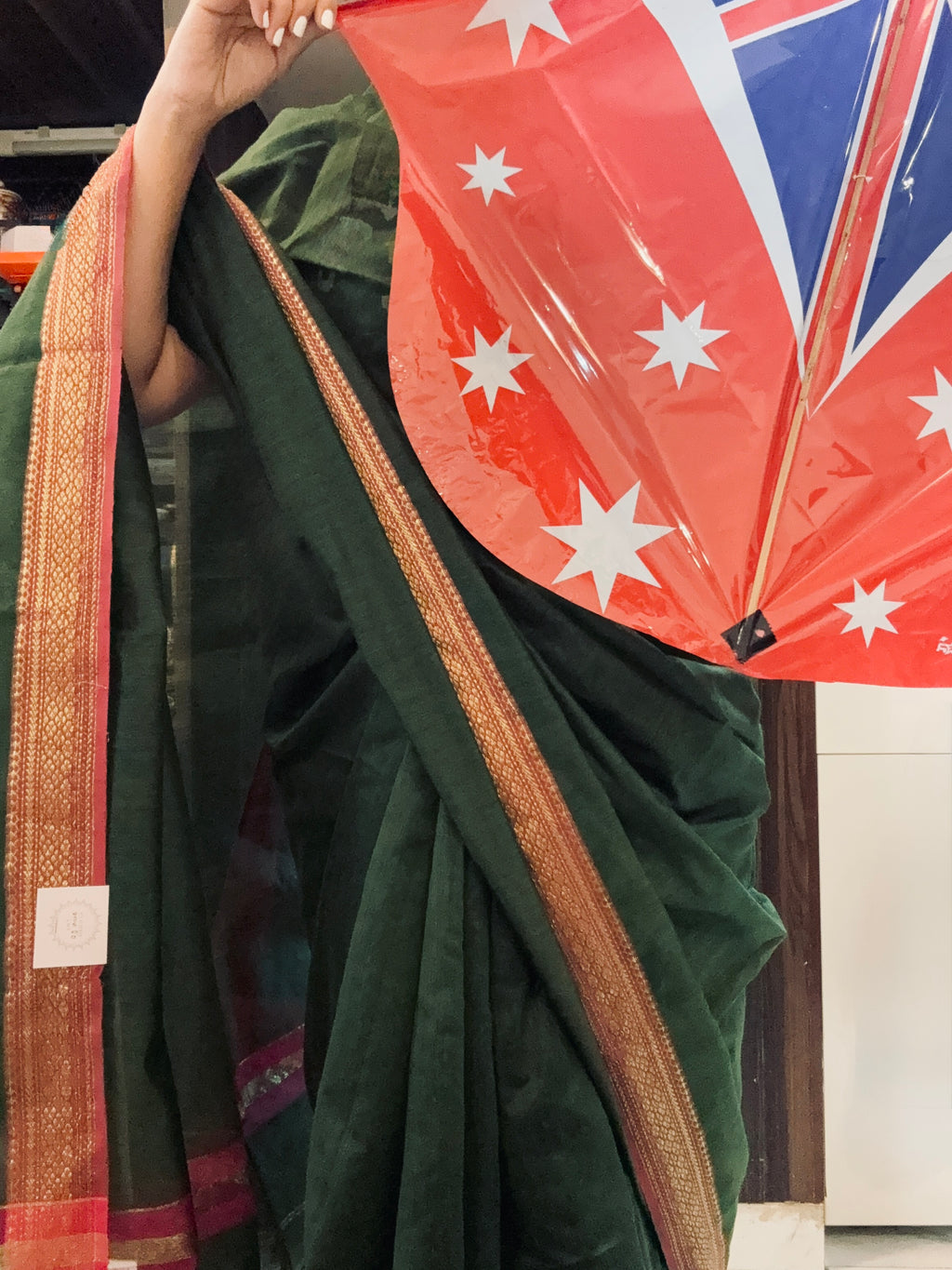 Semi Maheshwari Saree