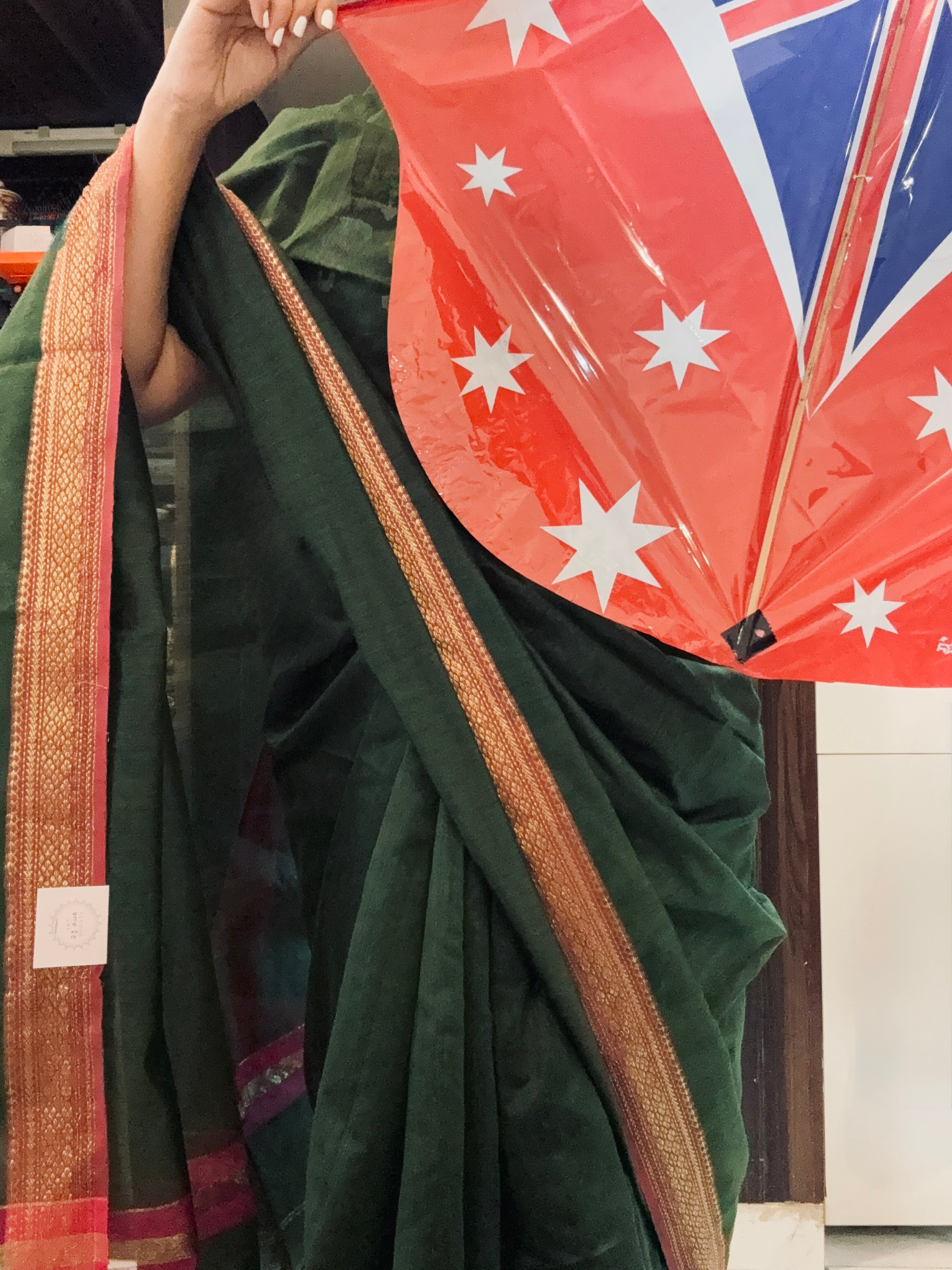 Semi Maheshwari Saree