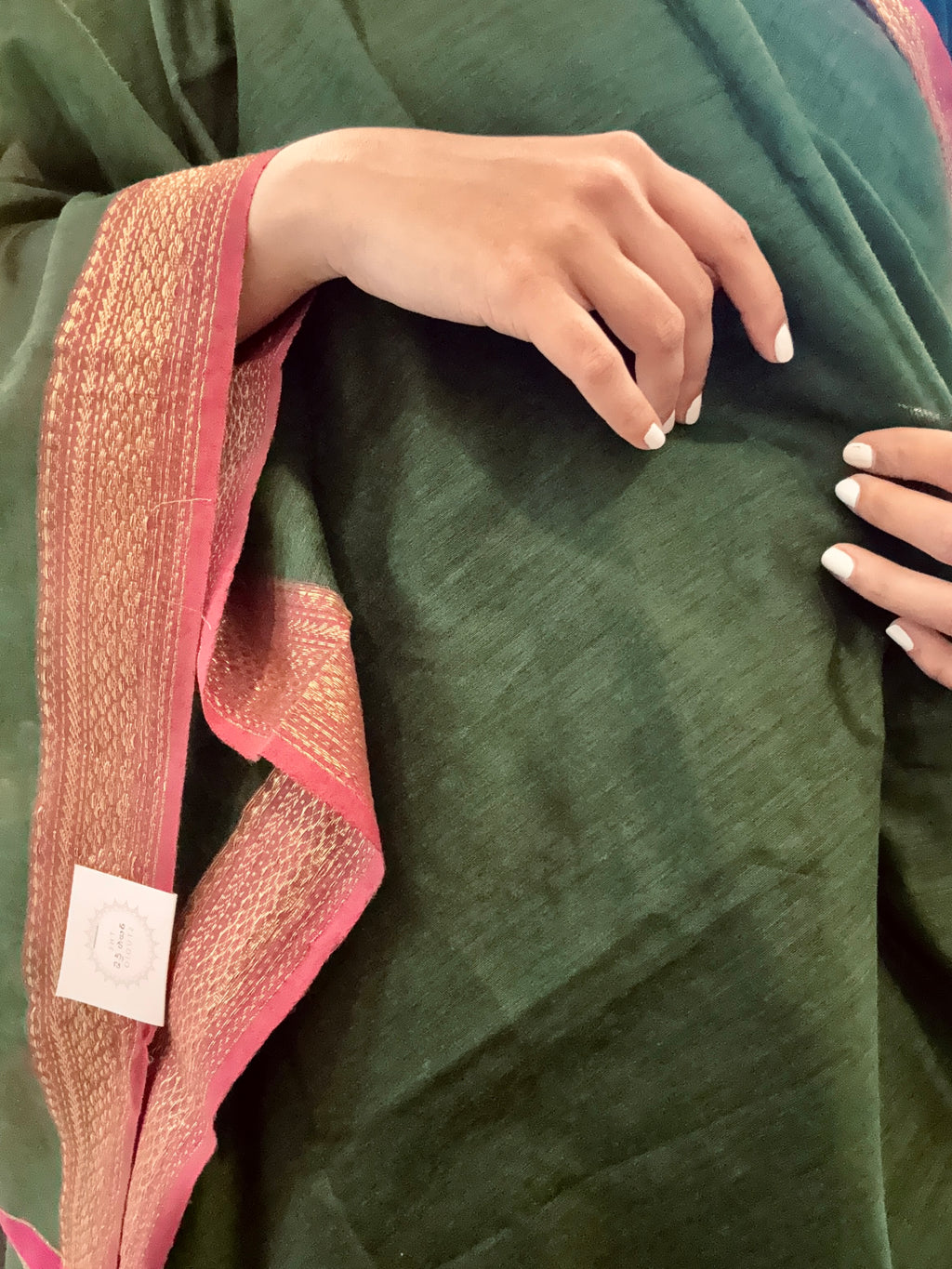 Semi Maheshwari Saree