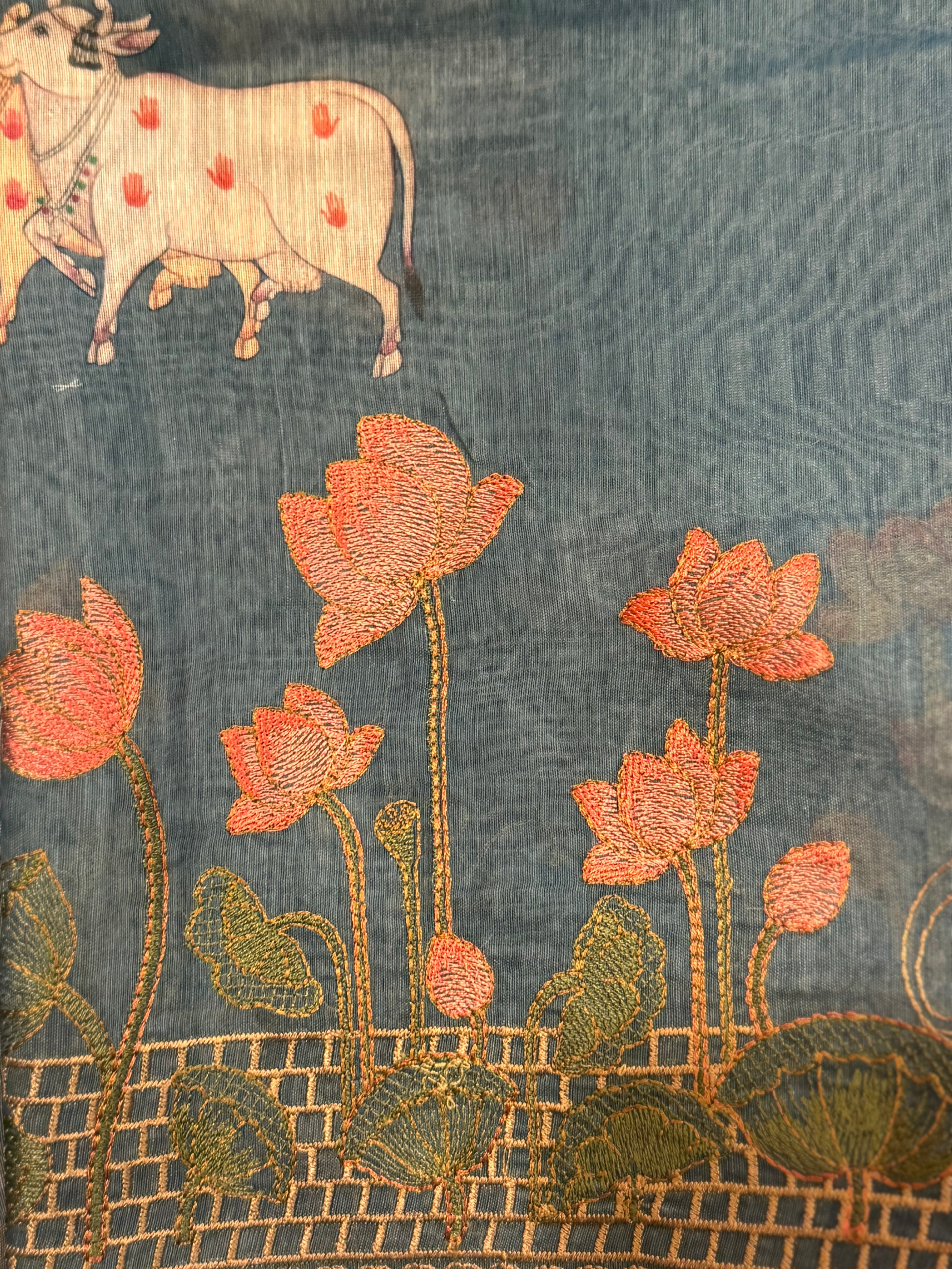 Chanderi Designer Saree