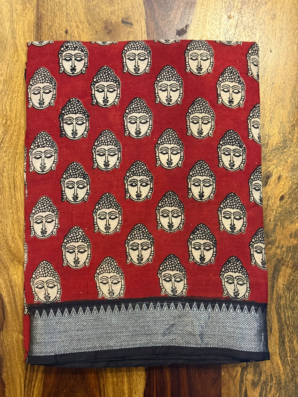 Kalamkari Chennur Silk Saree