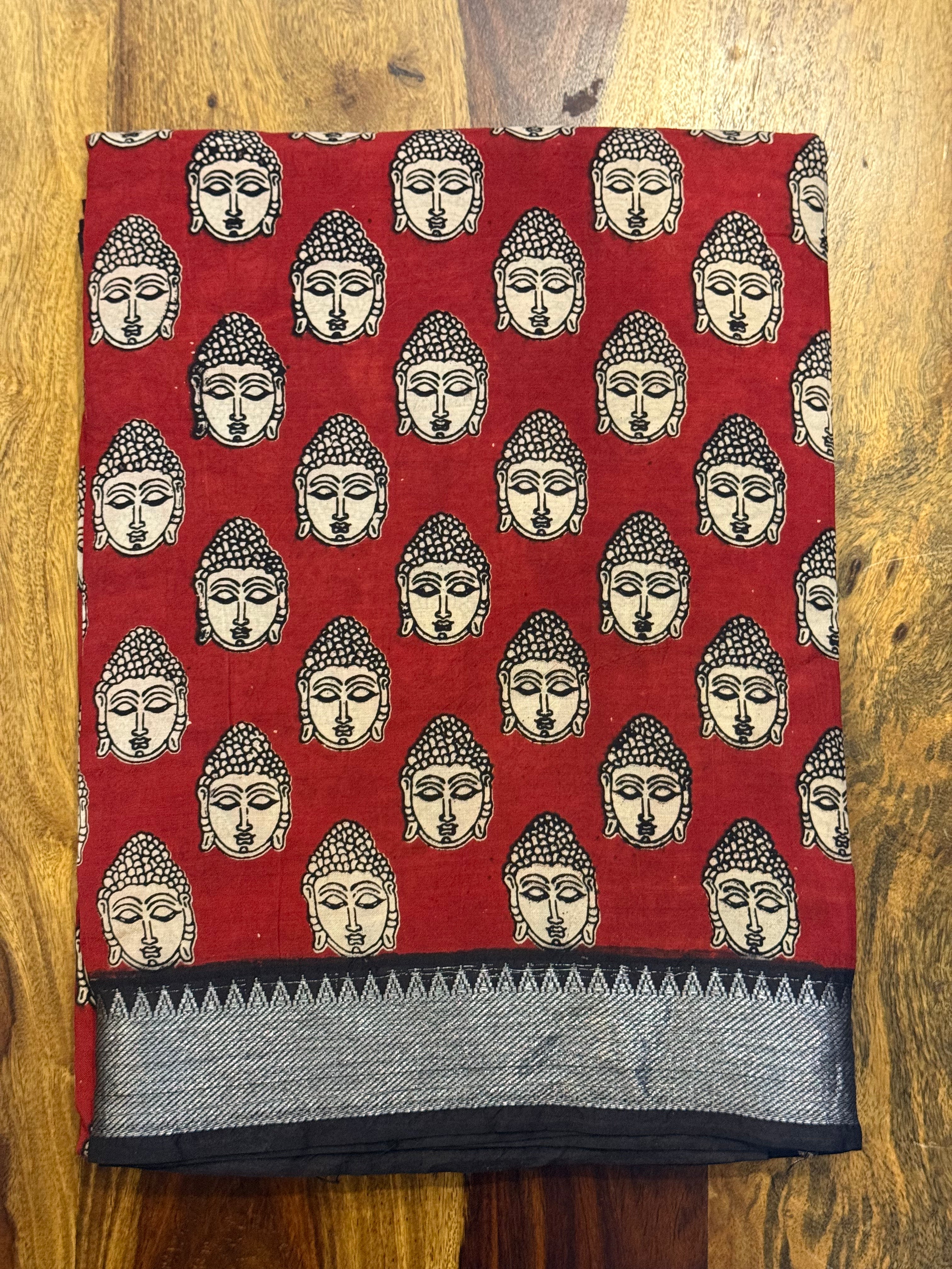 Kalamkari Chennur Silk Saree