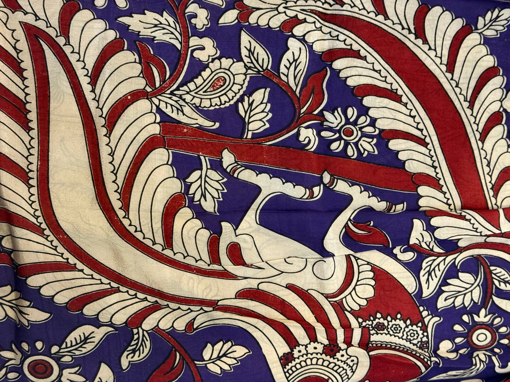 Kalamkari Chennur Silk Saree