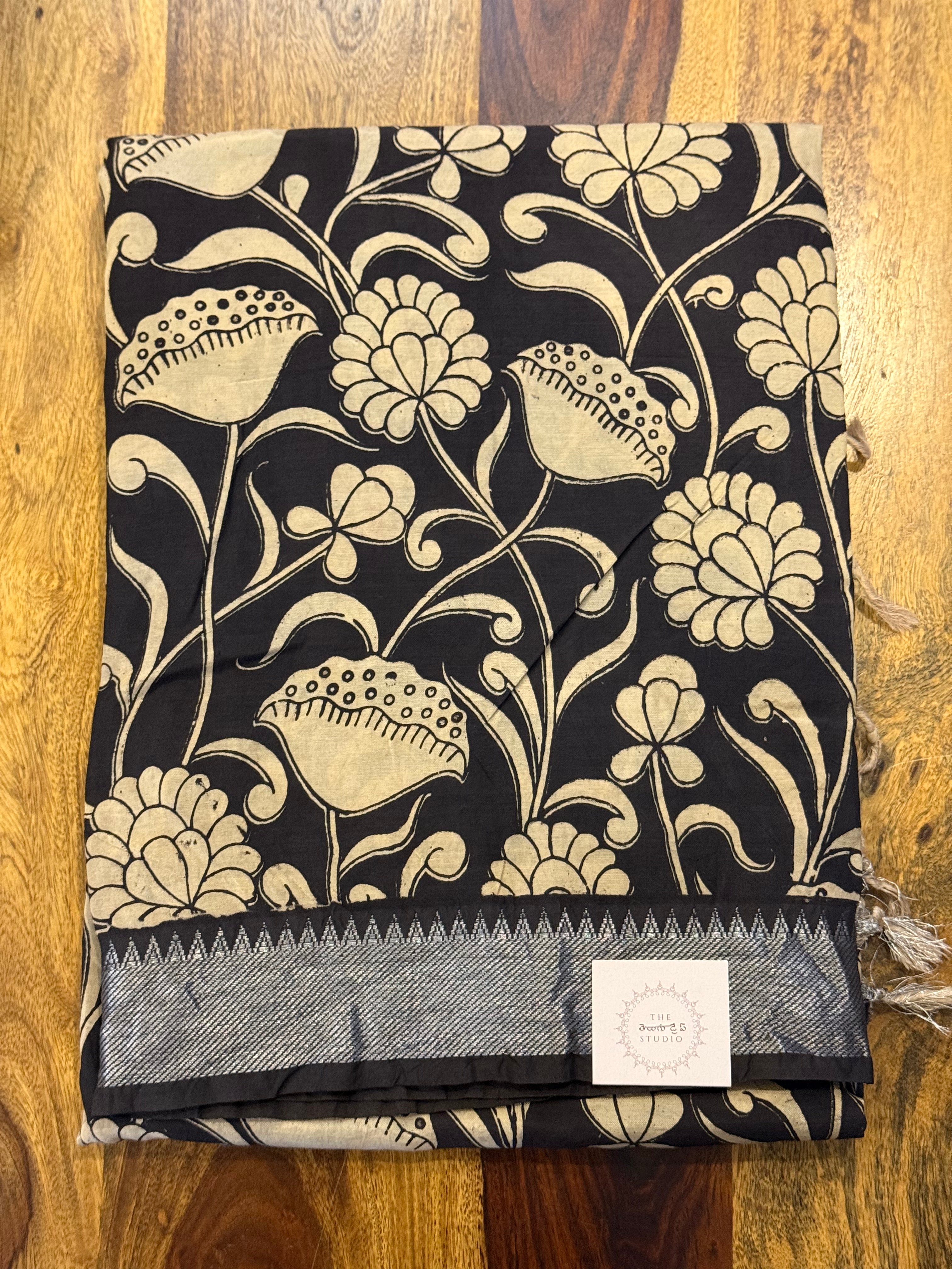 Kalamkari Chennur Silk Saree